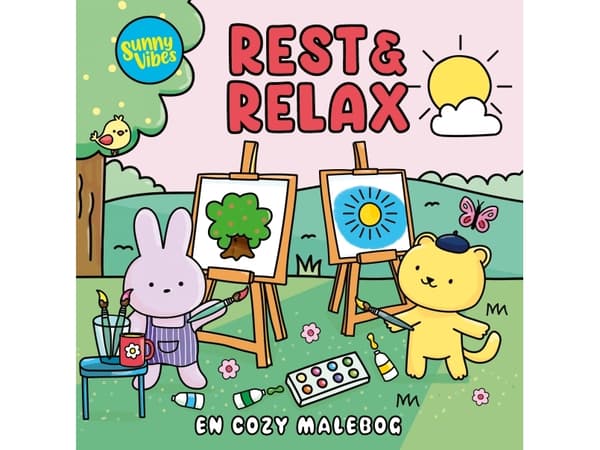 Rest &amp; Relax: En mysig målarbok