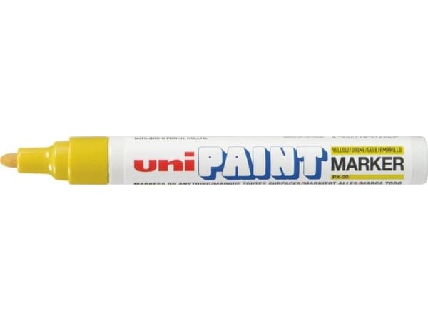 Uni Mitsubishi Pencil MARKER OIL YELLOW (PX20 YELLOW)