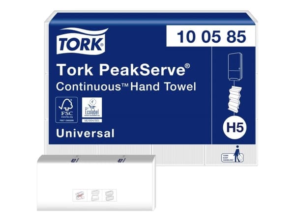 Tork PS® Continuous™ Universal H5, 100585, pakkaus 12 x 410 kpl.
