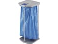 Miniatyrbilde 2 av 2: Hailo ProfiLine WS 120 0912-110 - Søppelbøttestativ - flipp-lokk - aluminium, plast