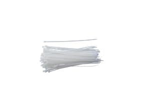 Kabelbinder/Strips 3.6x140mm Natur,100 stk/pk