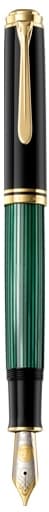 Pelikan Souverän 1000, Svart, Grön, Medium, Ambidextrous, Tyskland, 1 styck