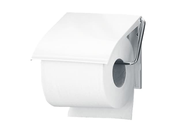 Annostelija, Brabantia, valkoinen, metallia, valmis seinäasennukseen