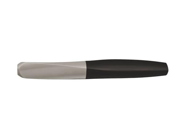 Pelikan Twist Color Blocking, Svart, Grå, Påfyllning med bläckpatronssystem, Blå, Medium, Ambidextrous, Låda