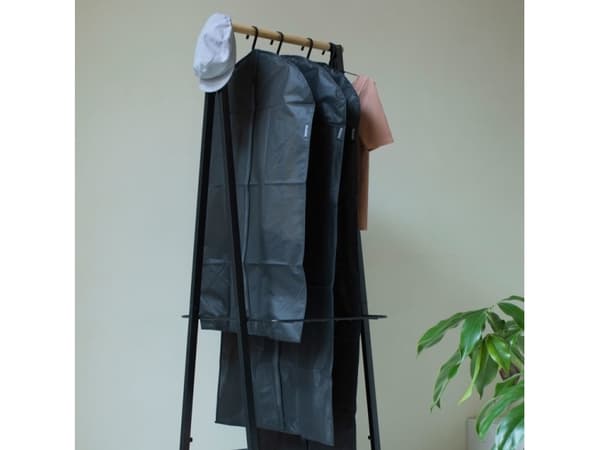 Brabantia 149580, Mjuk förvaringsväska för kläder, Svart, Dragkedja, 60 cm, 100 cm, 60 cm