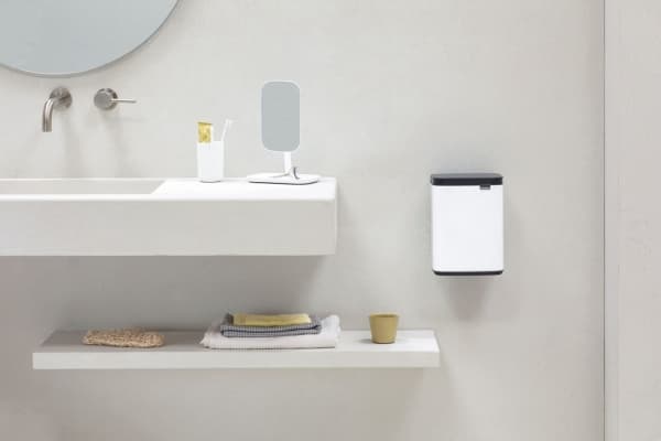 BRABANTIA waste bin Bo 4l White 222344