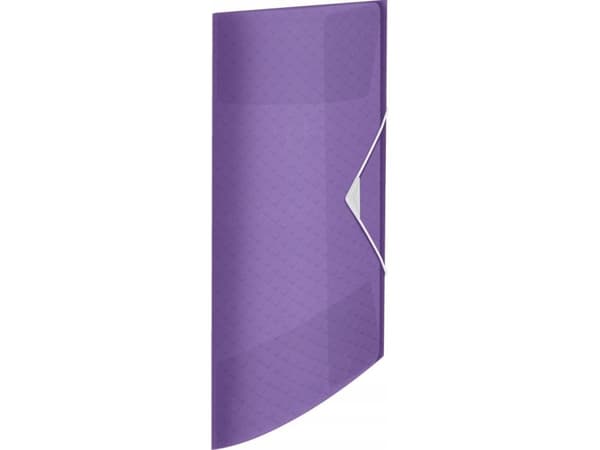 Esselte Colour'Breeze - 3-fliksmappe - for A4 (210 x 297 mm) - kapasitet: 150 ark - translucent lavendel