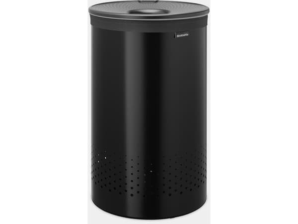 Brabantia 242380, 60 L, Round, Steel, Black, Black, Steel