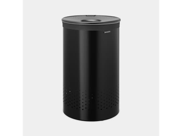 Brabantia 242380, 60 L, Round, Steel, Black, Black, Steel