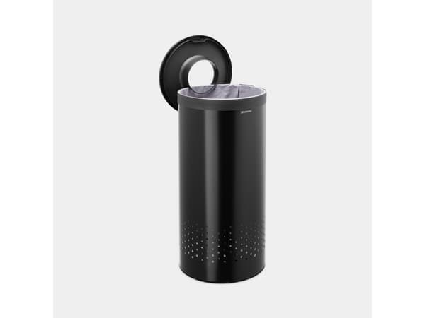 Brabantia 242342, 35 L, Round, Steel, Black, Black, Steel