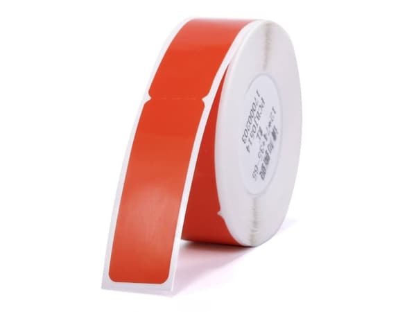 NIIMBOT Etiketter (rulle) 72 x 12.5 mm Rød 65 stk A2K18638001 Kabel-etiketter