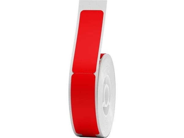 NIIMBOT Etiketter (rulle) 72 x 12.5 mm Rød 65 stk A2K18638001 Kabel-etiketter
