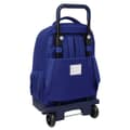 Miniatyrbild 3 av 3: School Rucksack with Wheels F.C. Barcelona 24/25 Maroon Navy Blue 33 x 45 x 22 cm