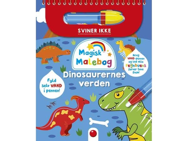 Maaginen värityskirja: Dinosaurusten maailma