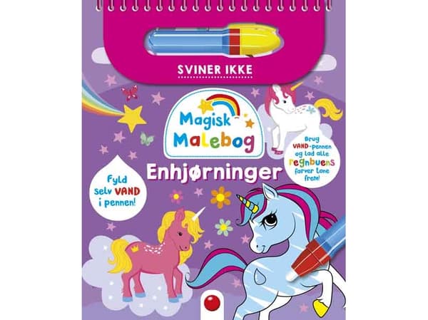 Magisk malebog: Enhjørninger