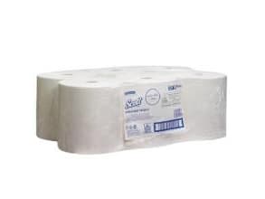 Scott - Papirklut - AIRFLEX-tøy - rull - 304 m - hvit (en pakke 6) - for P/N: 6963, 9960, 9991