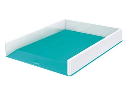 Leitz WOW Dual Colour - Brevfack - för ANSI A (Letter) (216 x 279 mm), A4 (210 x 297 mm), C4 (229 x 324 mm), Folio (216 x 330 mm) - isblå
