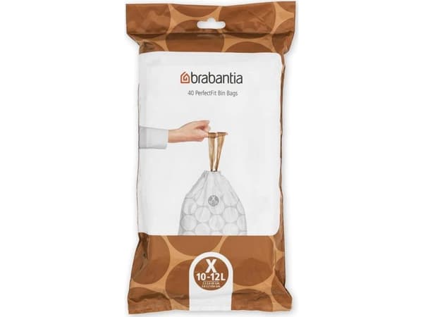 Brabantia 138041, 12 l, Hvit, Plast, China, 490 mm, 357 mm