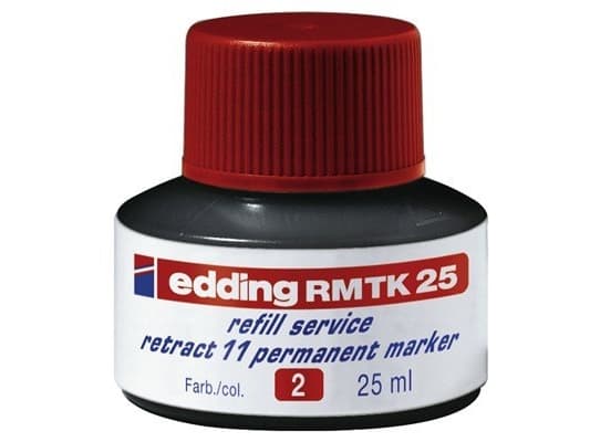 Edding RMTK 25, Röd, Multi, 25 ml, Edding retract 11, 1 styck