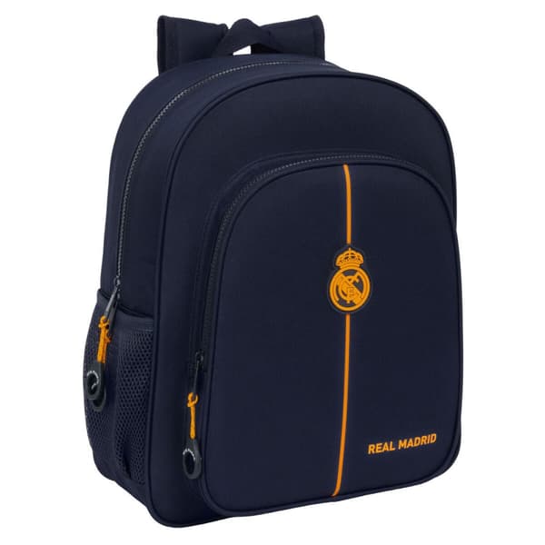 School Bag Real Madrid C.F. Navy Blue 32 x 38 x 12 cm