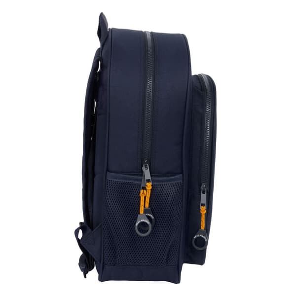School Bag Real Madrid C.F. Navy Blue 32 x 38 x 12 cm