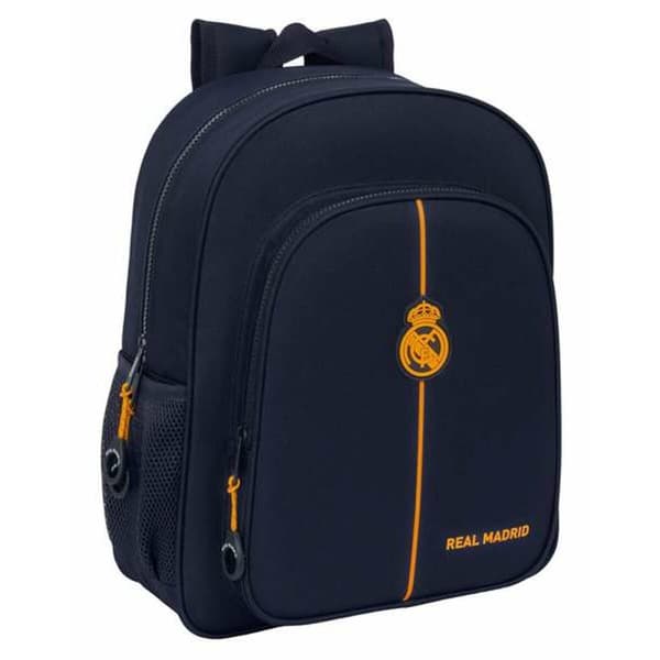 School Bag Real Madrid C.F. Navy Blue 32 x 38 x 12 cm