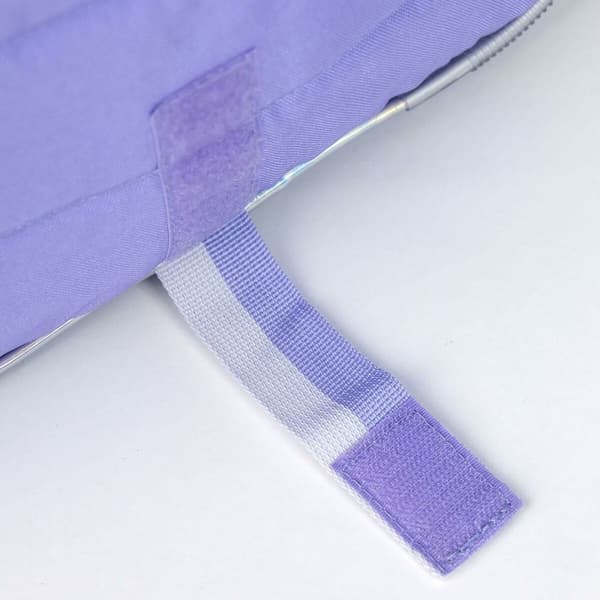 School Bag Stitch Lilac 32 x 15 x 42 cm