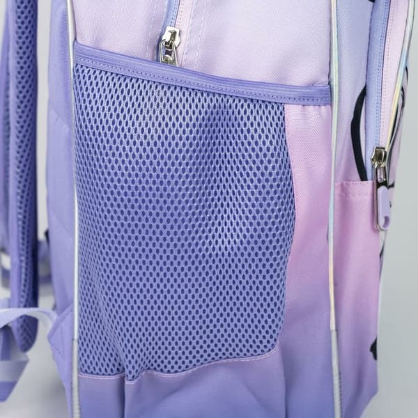 School Bag Stitch Lilac 32 x 15 x 42 cm