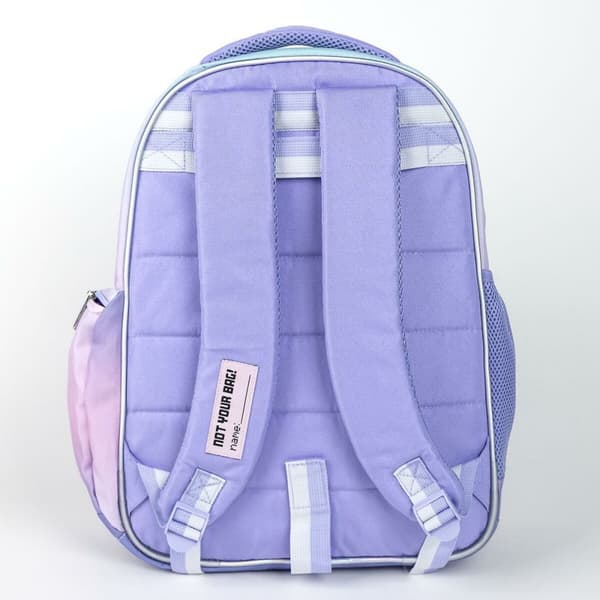 School Bag Stitch Lilac 32 x 15 x 42 cm