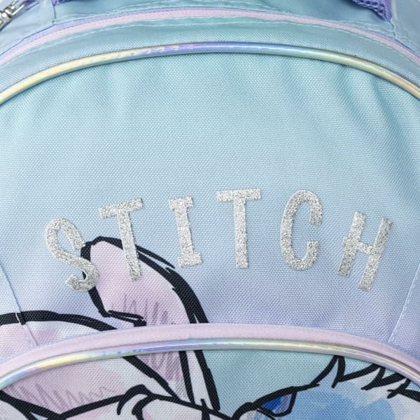 School Bag Stitch Lilac 32 x 15 x 42 cm