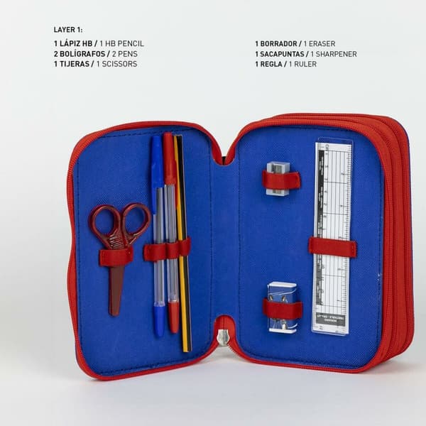 Triple Pencil Case Sonic