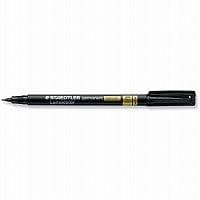 STAEDTLER Lumocolor permanent markør special 319S, sort Linjebredde: 0,4 mm (superfin), fineliner spids (319 S-9)