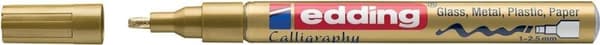 Edding 753 Gloss Paint Marker Kalligrafi Guld
