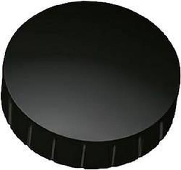 Maul Magnet MAULsolid (Ø xh) 38 mm x 15,5 mm rund Sort 10 stk(e) 6163990