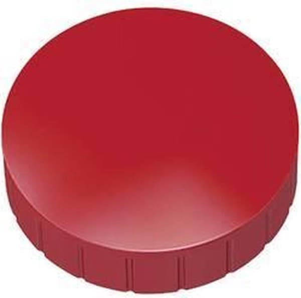 Maul-magneetti MAULsolid (Ø xh) 38 mm x 15,5 mm pyöreä punainen 10 kpl 6163925