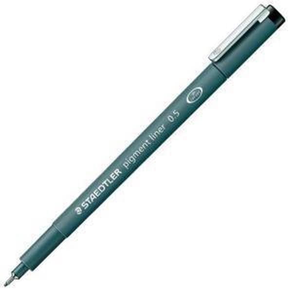 Staedtler pigmentlainer fineliner 0,5 mm musta 308 05-9