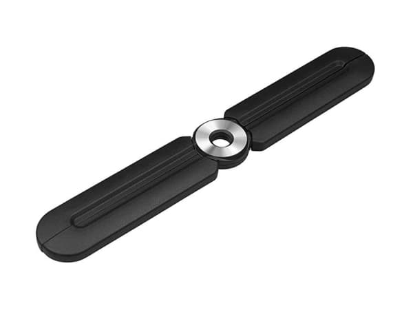 WEDO design silikonialusta, kokoontaitettava, musta, tilaa säästävä, taittuu ristiin, ei astianpesukoneen kestävä - 1 kpl (206 300101)