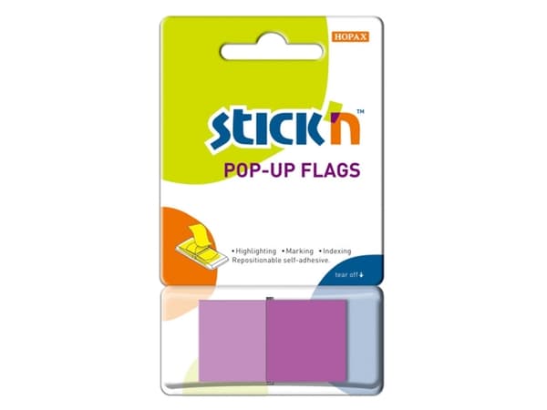 Pop-up finér 45x25 50 ark lilla - (24 stk.)