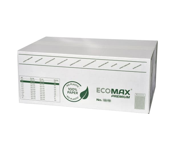 Kuplamuovi Ecomax 140x225mm ruskea Nro 12/B sisempi 120x215mm 200kpl/pakkaus