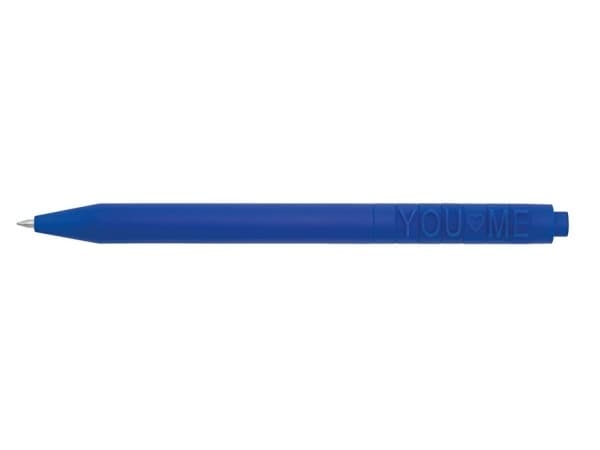 WEDO uttrekkbar kulepenn LetterPen PUZZLE, sett med 2, blå bokstaver som følger med kan festes til fatet - 1 stk (253 3003)