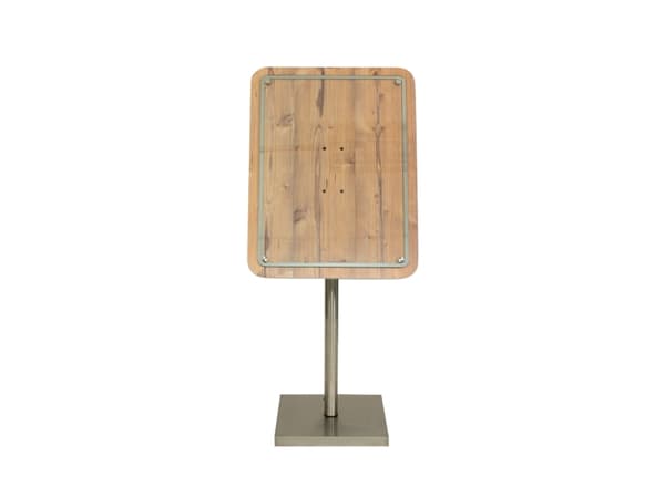 Securit® GLASS STAR Informationsdisplay 85 til 4xA4, eg - komplet kit