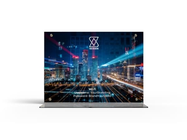 Peleman 15X20 (Liggende format) akryl display med magnetisk lukning