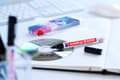 Miniatyrbilde 4 av 5: Edding 8400 CD/DVD/BD, Sort, Blå, Grønn, Rød, Projektil spiss, Plast, 0,5 mm, 1 mm, Vann-basert blekk
