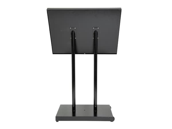 Securit® BLACK STAR XXL LED Informationsdisplay til 8xA4, sort - komplet kit