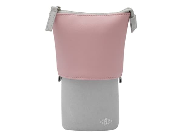 WEDO Schlamper-Etui "My Butler", Kunstleder/Polyester, rosa nach unten gezogen verwandelt sich das Etui in einen kleinen - 1 Stück (242 73009)