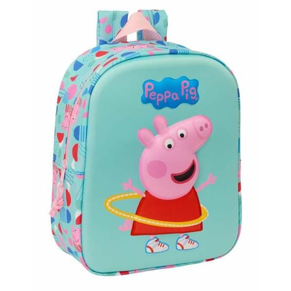 School Bag Peppa Pig 22 x 27 x 10 cm 3D