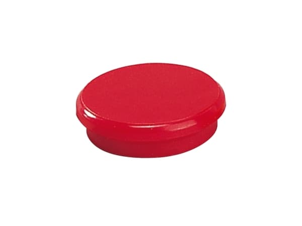Magnet 24 mm Dahle 95424, diameter 24 mm, rød