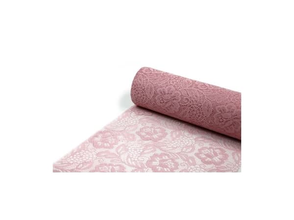 Antikt rosa bordslöpare, Rose
