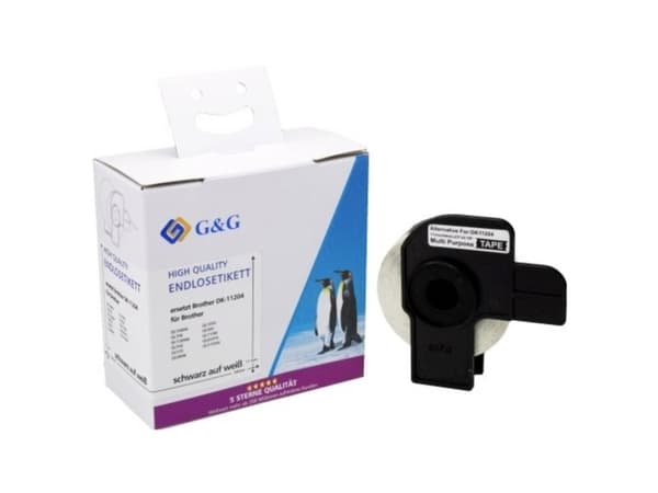 G&G Etiketter 17 x 54 mm 1 stk ET-B-G-11204 Adresseetiketter