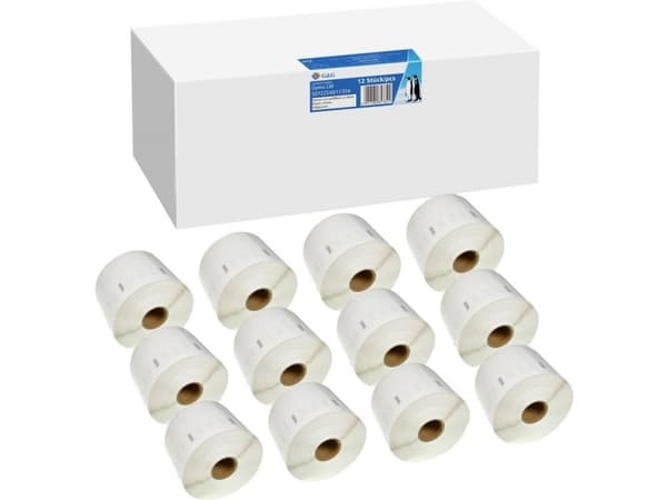 G&G Etiketter 32 x 57 mm 12 stk BM-D-G-11354-12 Adresseetiketter
